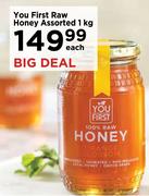 You First Raw Honey Assorted-1Kg Each
