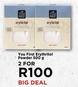 You First Erythritol Powder-2 x 500g