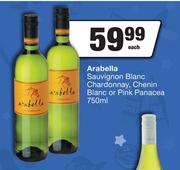 Arabella Sauvignon Blanc Chardonnay,Chenin Blanc Or Pink Panacea-750ml Each
