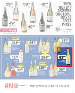 SPAR EASTERN CAPE : Our Best For Less (26 October - 7 November 2021) Valid In | Amahlathi, Bedford, Buffalo Flats, Cala, Centane, Hankey, Idutywa, Indwe, Kwa-Fetting, Komga, Lady Frere, Nemato, Ugie, page 12