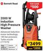 0Bennett Read 2000W Induction High Pressure Washer