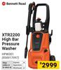 Bennett Read XTR2200 High Bar Pressure Washer