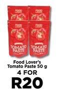 Food Lover's Tomato Paste-For 4 x 50g