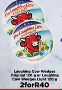 Laughing Cow Wedges Original 120g Or Laughing Cow Wedges Light 120g-For 2