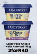 Lancewood Cheese Melts Assorted-For 2 x 175g