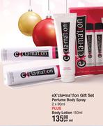 Exclamation Gift Set Perfume Body Spray 2 x 90ml Plus Body Lotion 150ml-Per Set