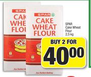Spar Cake Wheat Flour-For 2 x 2.5Kg