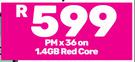 2 x Samsung Galaxy A36 5G Smartphone-On 1.4GB Red Core