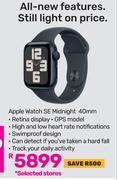 Apple Watch SE Midnight 40mm