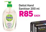Dettol Hand Sanitiser-200ml Each