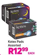 Kotex Pads Assorted-Each