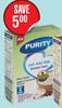 Purity Instant Oats Just Add Milk Assorted-250g
