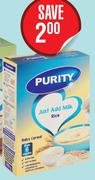 Purity Baby Cereal Just Add Milk (Stages 1-3)-200g
