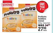 Bokomo ProNutro Toddlers Cereal Assorted-250g Each