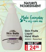 Nature's Nourishment Skin Fruits Liquid Hand Wash Assorted-444ml 
