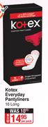 Kotex Everyday Pantyliners 16 Long-Per Pack