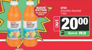 Spar Smoothie Assorted-For 2 x 1L