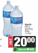 Aquelle Still Or Sparkling Water-For 2 x 1.5L