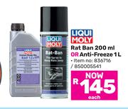 Liqui Moly Ray Ban 200ml Or Anti-Freeze 1Ltr-Each