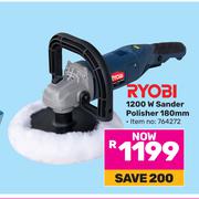 Ryobi 1200W Sander Polisher  180mm