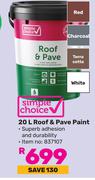 Simple Choice Roof & Pave Paint-20Ltr