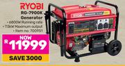 Ryobi RG-7900K Generator