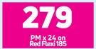 Tecno Pop 5 LTE Smartphone-On Red Flexi 185