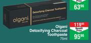 Olgani Detoxifying Charcoal Toothpaste-75ml