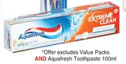 Aquafresh Toothpaste-75ml