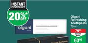 Olgani Refreshing Toothpaste-75ml