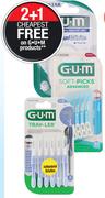 G-U-M Trav-ler Interdental Brush-6 Brushes Per Pack