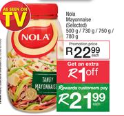 Nola Mayonnaise (Selected)-500g/730g/750g/780g Each