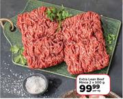Extra Lean Beef Mince-2 x 500g Per Kg