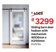 Sliding Barn Door Hudson With Mechanism W 930 mm x H 2100 mm