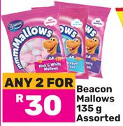 Beacon Mallows Assorted-For Any 2 x 135g