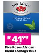 Five Roses African Blend Teabags-102s Each