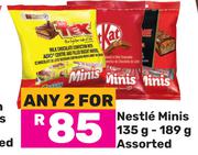 Nestle Minis Assorted-For Any 2 x 135g-189g