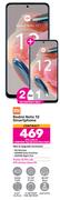 2 x MI Redmi Note 12 Smartphone-On 1.2GB Red Top Up Core More Data + On Promo 75