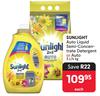 Sunlight Auto Liquid Semi Concentrate Detergent Or Auto-3L/4Kg