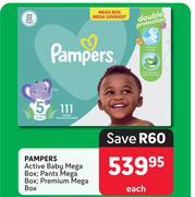 Pampers Active Baby Mega-Each