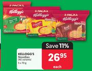 Kellogg's Noodles (All Variants)-5 x 70g