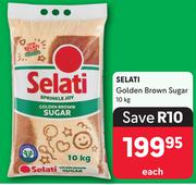 Selati Golden Brown Sugar-10Kg