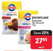 Snowflake Easymix (All Variants)-1Kg Each