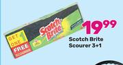 Scotch Brite Scourer 3+1