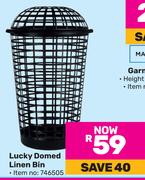 Lucky Domed Linen Bin
