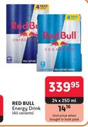 Red Bull Energy Drink (All Variants)-24 x 250ml