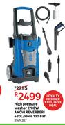 Anovi Reverberi 420L/Hour 130 Bar 1700W High Pressure Washer