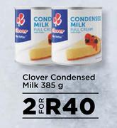 Clover Condensed Milk-For 2 x 385g 