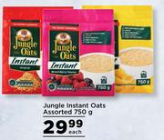 Jungle Instant Oats Assorted-750g Each