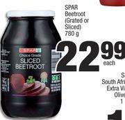 Spar Beetroot (Grated Or Sliced)-780g Each